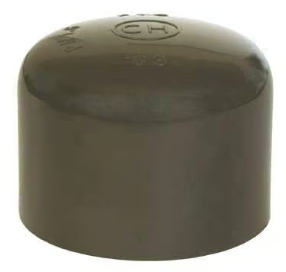 Endkappe PVC-U mit Klebemuffe CH