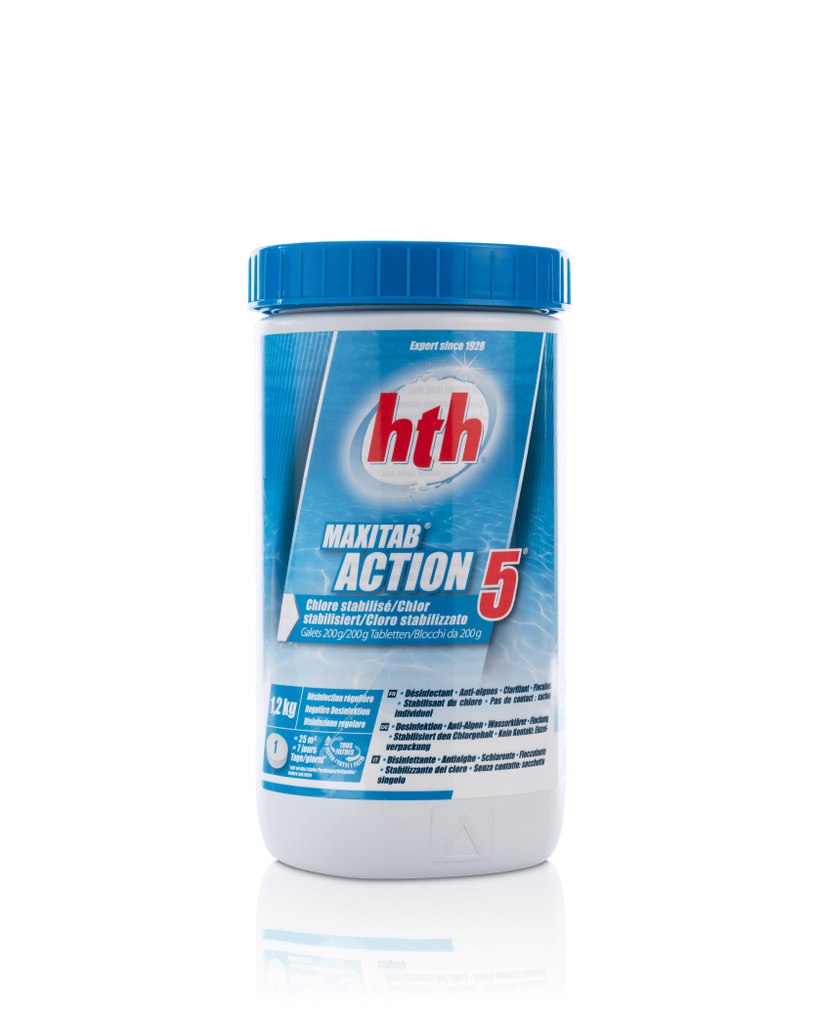 HTH ACTION 5 MAXITAB 200g /25m³ je 7 Tage