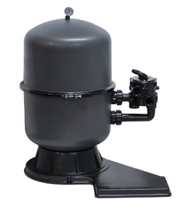 Geteilter Sandfilter BILBAO mit Side-Mount-Ventil