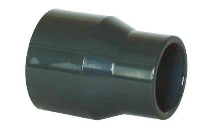 Reduzierung "Lang" PVC-U Klebemuffe-Klebemuffe CH
