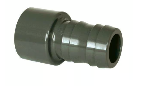 Schlauchadapter / Stutzen m. Klebemuffe Ø50mm (Außen) CH