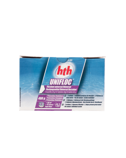 [AWC-500-8233] HTH UNIFLOC 400g (10x40g) bis 50m³/ 15Tage