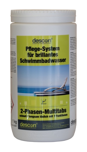 descon® 2-Phasen Multitabs 7in1 200g Tablette / 15-20m³ / 7Tage