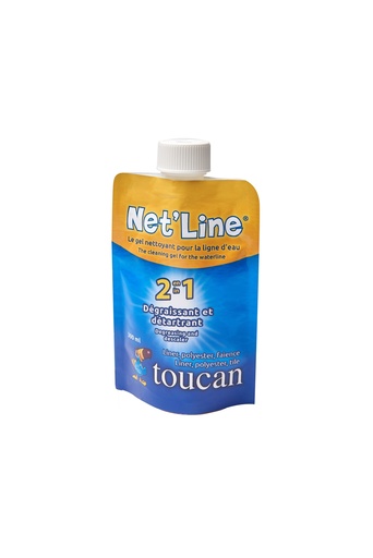 [TOU-400-0022] Net`Line® TOUCAN 300ml Wasserlinien Reinigungs-Gel Anti-Kalk und Anti-Fett